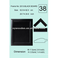 wooden framed black board